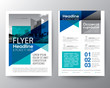 © kraphix - Abstract Blue geometric background for Poster Brochure Flyer design layout template