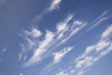 Fototapeta Niebo - blue sky with white clouds