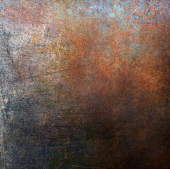 Rusted metal background