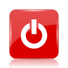 Sticker - Power button icon