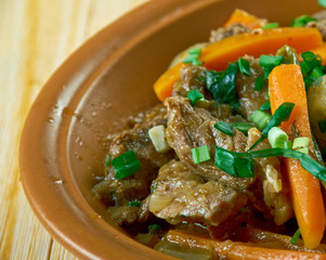 Canvas Print - Braised beef  the Chinese style