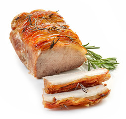 Wall Mural - roasted sliced pork