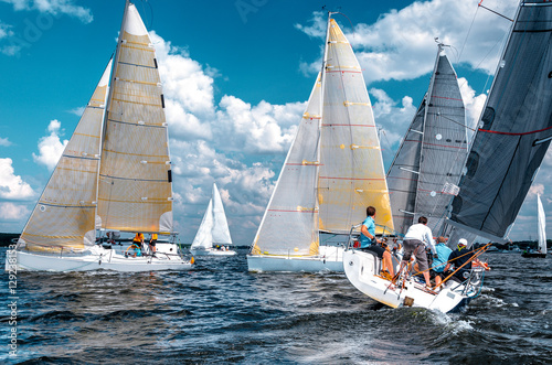 Fotografía Sailing yacht race, regatta