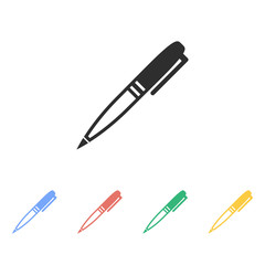 Poster - Pen - vector icon.