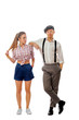© Vadim Hnidash - young man in a cap and woman in shorts