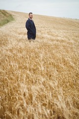 Poster - Farmer standing in the field