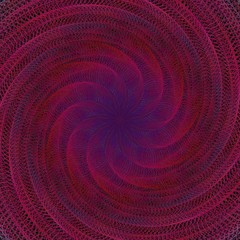 Poster - Abstract spiral fractal design background