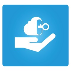 Poster - cloud security icon