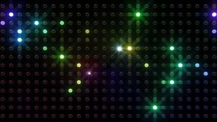 Wall Mural - led light wall background.