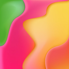 Poster - Abstract background with a distorted geometric shapes.