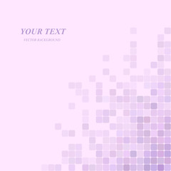 Poster - Light purple digital art background design