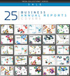 © antishock - Mega collection of 25 business annual reports brochure cover templates