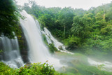 Fototapeta Do pokoju - Vachirathan waterfall, Located Chaingmai Province, Thiland