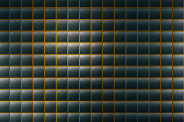 Aufkleber - Illuminated square wallpaper