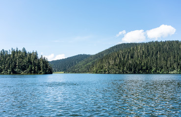 Sticker - beautiful alpine lake