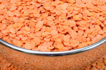 Poster - lentil in bowl on table