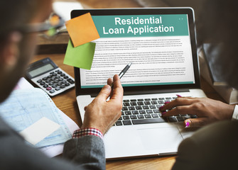 Poster - Residential Loan Application Assets Concept