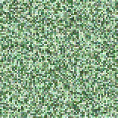 Poster - Green color square mosaic background design