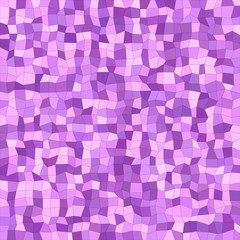 Poster - Purple color irregular rectangle mosaic background