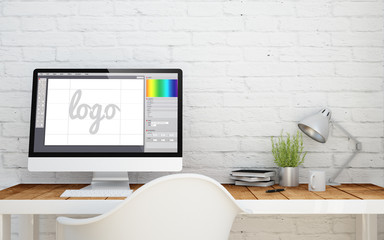 Poster - brikcs studio modern logo design
