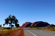 Australia Landscape : Red rock of Alice Spring, Yulara, Mutitjulu