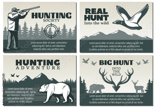 Hunting Society Design Set
