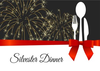 Canvas Print - Silvester Dinner 