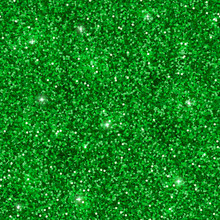 Green Glitter Seamless Pattern. Vector