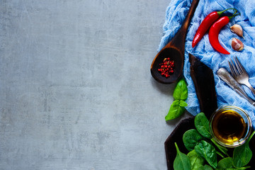 Wall Mural - Raw vegetable ingredients