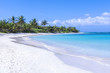Beautiful white sand Caribbean beach