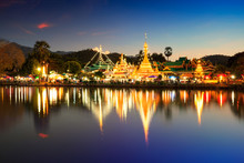 Wat Jongklang - Wat Jongkham The Most Favourite Place For Touris