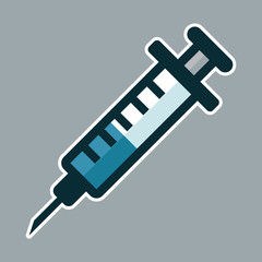 Medical Syringe Icon