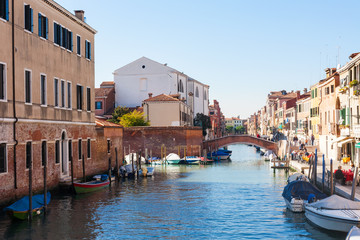 Wall Mural - residential area in Cannaregio sestieri in Venice