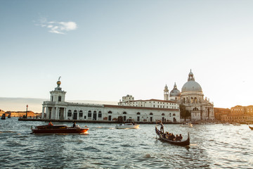 sunset view of Venice