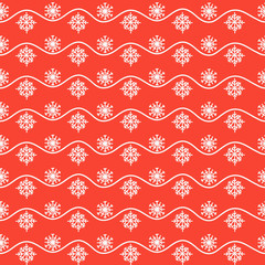 Poster - Different doodle christmas vector decor. Vector seamless christm