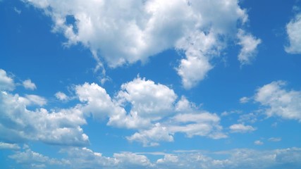 Wall Mural - the clear sky with a cloud