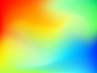 Poster - Abstract blur colorful gradient background with red, yellow, blue, cyan and green colors for deign concepts, wallpapers, web, presentations and prints. Vector illustration.