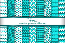Waves Seamless Pattern Collection