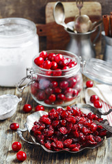 Sticker - Fresh and dried cranberries