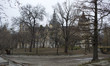 The Castle behind the trees, in the city park of Budapest