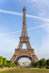 The Eiffel tower in Paris