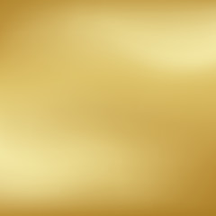 Vector gold blurred gradient style background. Abstract smooth colorful illustration, social media wallpaper.