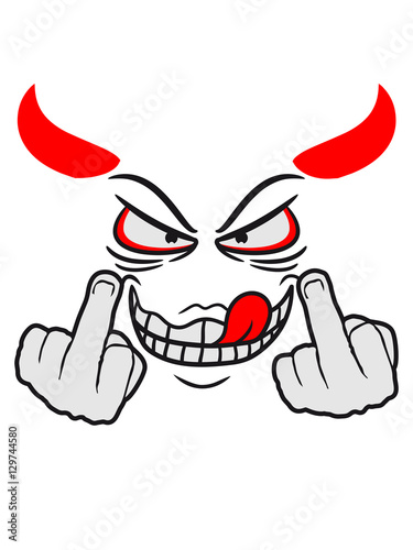 Devil Satan Demon Horns Hell Show Gloves Stinkfinger Middle Finger Icon Fuck You Off Logo Design Cool Insult Insulting Fake You Fierce Adobe Stock でこのストックイラストを購入して 類似のイラストをさらに検索 Adobe Stock