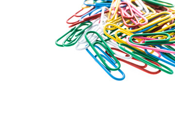 Poster - Colorful paper clip