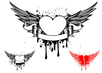 wings and heart