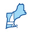 new england states map
