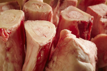 Raw Beef Bones For Broth Or Stock