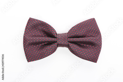 Color bow tie isolated on white background Stock-Foto | Adobe Stock