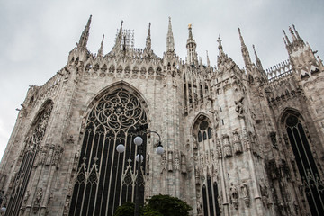 detail of Duomo di Milano