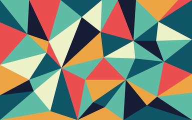 Mid century abstract background